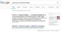 apparaitre en featured snippet grace aux questions