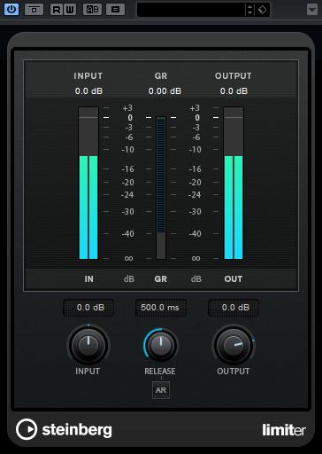 Limiteur Cubase